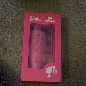 Stanley Barbie Edition Pink Tumbler with Straw